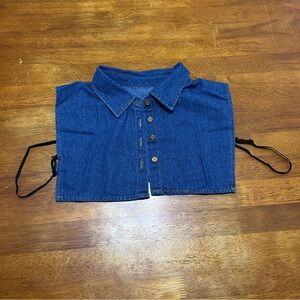 Fake Collar Women Men Half Shirt Dickey Collar for Top Denim Sweater New